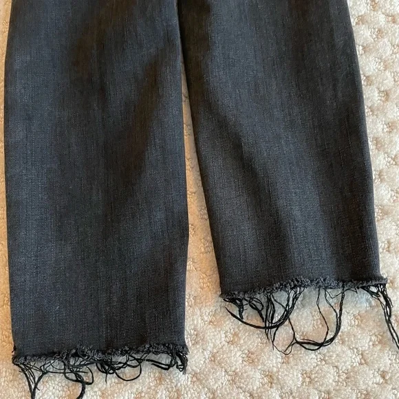 PacSun High Rise Jegging Distressed Denim Jeans Washed Black 26 - Picture 11 of 13